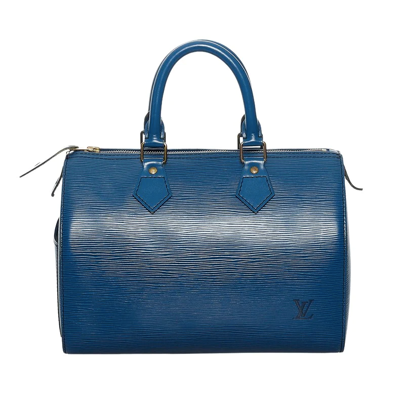 Blue Speedy 25 bag, available on wholesale.thebrandcollector.com