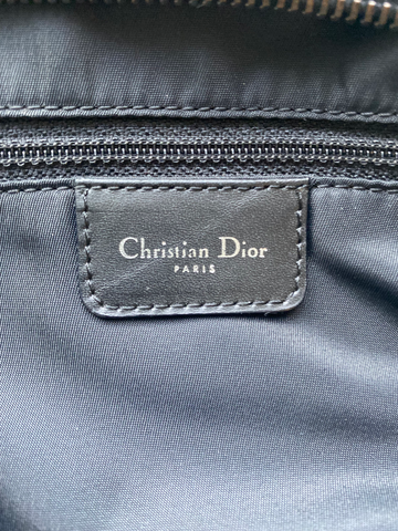 Dior leather tag 