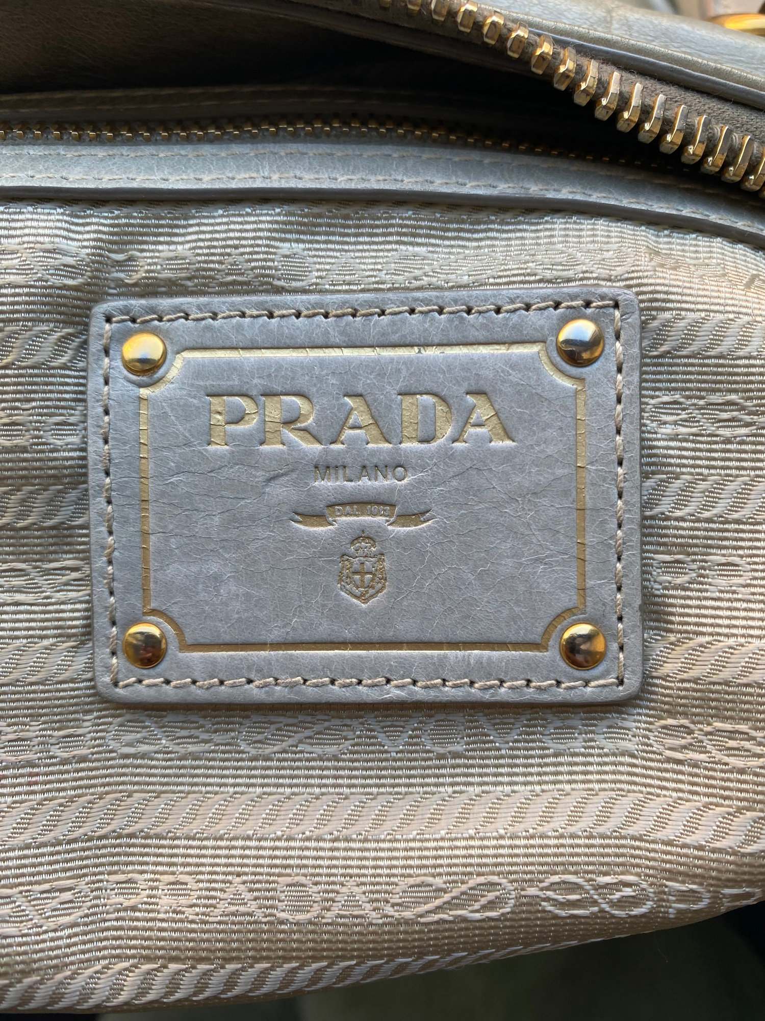 Prada interior plaque 