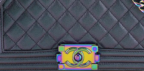 Chanel goatskin