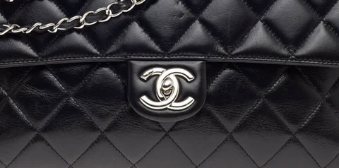 Chanel glazed calfskin