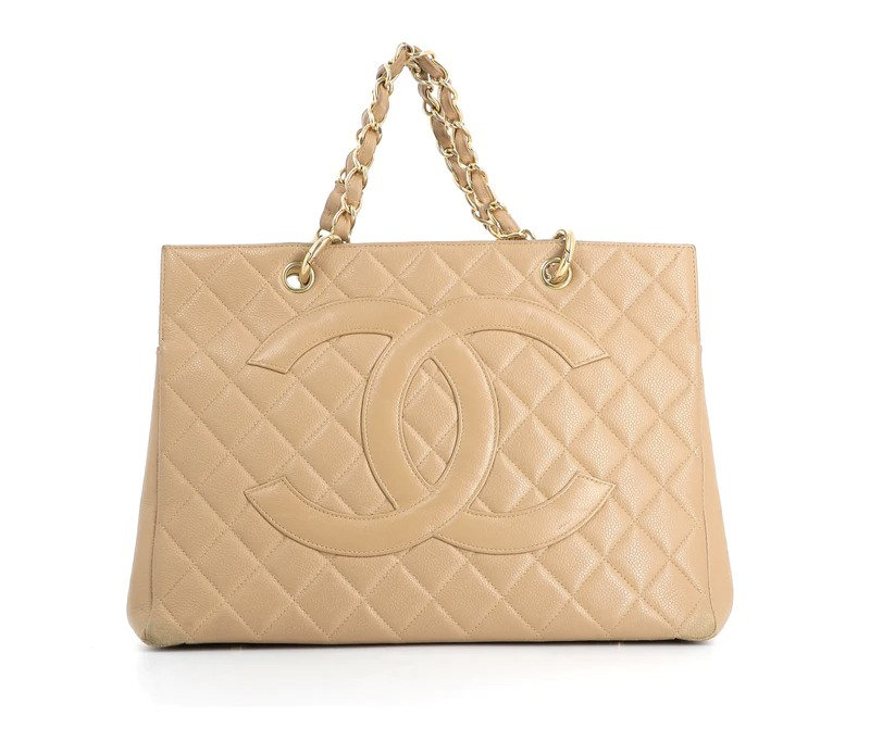 Chanel GST (Grand Shopping Tote) Beige at wholesale.thebrandcollector.com