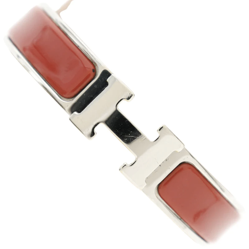Pre-owned second-hand Hermès Clic H bracelet