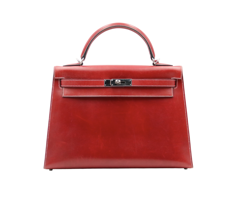 Red Hermès Kelly Sellier